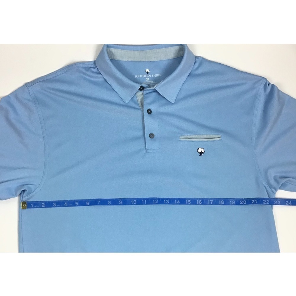 Southern Shirt Blue Polo | XL - Picture 6 of 7